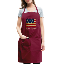 Load image into Gallery viewer, Adjustable Apron - burgundy