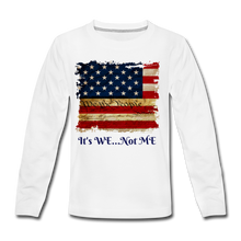 Load image into Gallery viewer, Kids' Premium Long Sleeve T-Shirt - white