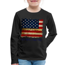 Load image into Gallery viewer, Kids' Premium Long Sleeve T-Shirt - black