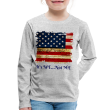 Load image into Gallery viewer, Kids' Premium Long Sleeve T-Shirt - heather gray