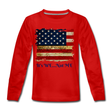 Load image into Gallery viewer, Kids' Premium Long Sleeve T-Shirt - red