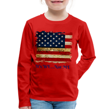 Load image into Gallery viewer, Kids' Premium Long Sleeve T-Shirt - red