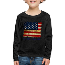 Load image into Gallery viewer, Kids' Premium Long Sleeve T-Shirt - charcoal grey