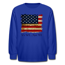 Load image into Gallery viewer, Kids' Long Sleeve T-Shirt - royal blue