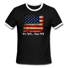 Load image into Gallery viewer, Men's Ringer T-Shirt - black/white