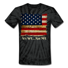Load image into Gallery viewer, Unisex Tie Dye T-Shirt - spider black