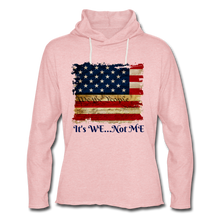 Load image into Gallery viewer, Unisex Lightweight Terry Hoodie - cream heather pink