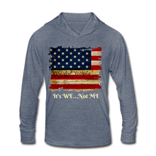 Load image into Gallery viewer, Unisex Tri-Blend Hoodie Shirt - heather blue