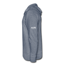 Load image into Gallery viewer, Unisex Tri-Blend Hoodie Shirt - heather blue