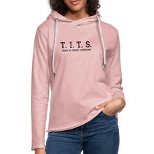 Load image into Gallery viewer, Unisex Lightweight Terry Hoodie - cream heather pink
