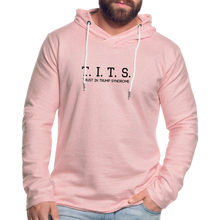 Load image into Gallery viewer, Unisex Lightweight Terry Hoodie - cream heather pink
