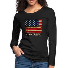 Load image into Gallery viewer, Women's Premium Long Sleeve T-Shirt - black
