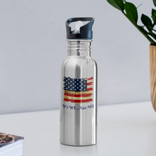 Load image into Gallery viewer, Water Bottle - silver