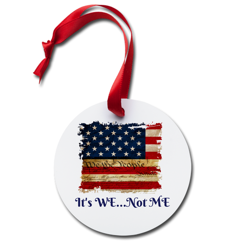 Holiday Ornament - white