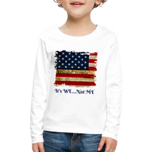 Load image into Gallery viewer, Kids&#39; Premium Long Sleeve T-Shirt - white
