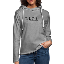 Load image into Gallery viewer, Unisex Lightweight Terry Hoodie - heather gray
