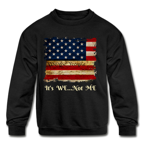 Kids' Crewneck Sweatshirt - black